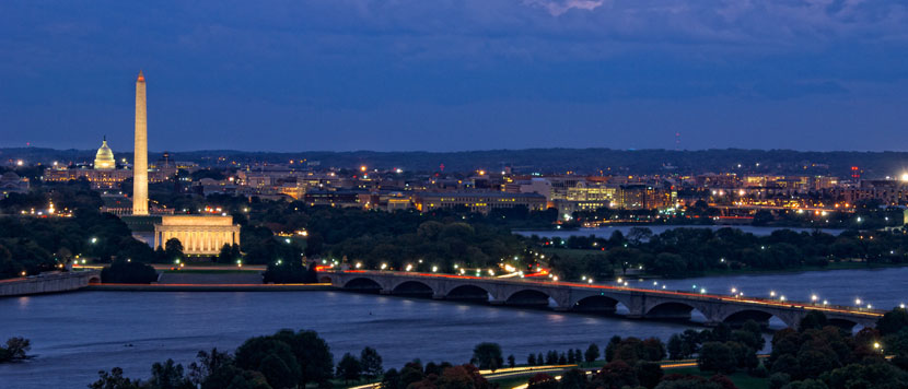 Washington, DC skyline